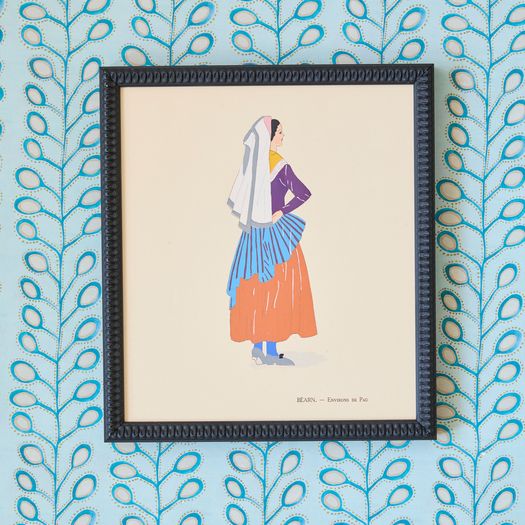 A set of twelve twentieth century lithographs with stencilled hand-applied colours by Aline Keim