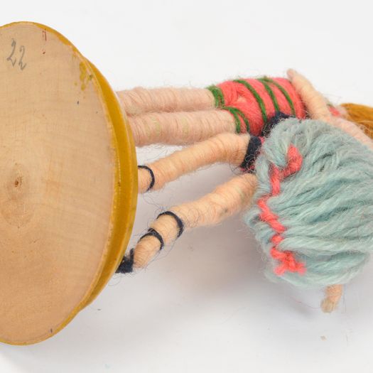 A rare Grecon miniature pair of Swimmers on a wooden base made in Germany in the 1920s