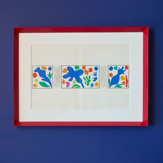 Coquelicots, 1958, a colour lithograph  by Henri Matisse