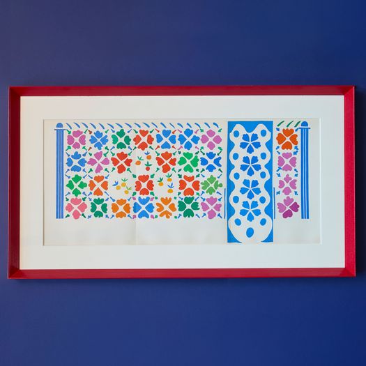 Decoration Fruits, 1958, a colour lithograph by Henri Matisse (1869-1954)