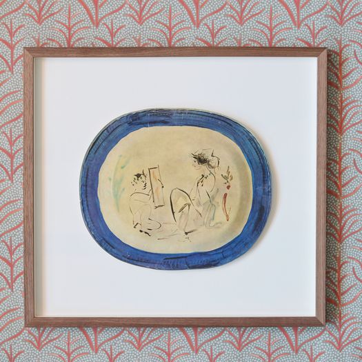 A set of eighteen polychrome prints after ceramic plates by Pablo Picasso from a rare limited edition Art Folio "Céramiques De Picasso