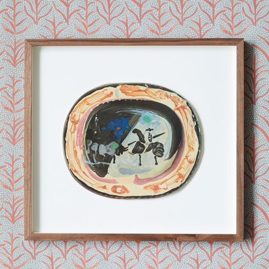 A set of eighteen polychrome prints after ceramic plates by Pablo Picasso from a rare limited edition Art Folio "Céramiques De Picasso
