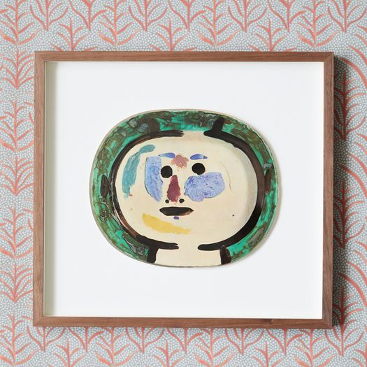 A set of eighteen polychrome prints after ceramic plates by Pablo Picasso from a rare limited edition Art Folio "Céramiques De Picasso