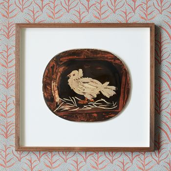 A set of eighteen polychrome prints after ceramic plates by Pablo Picasso from a rare limited edition Art Folio "Céramiques De Picasso