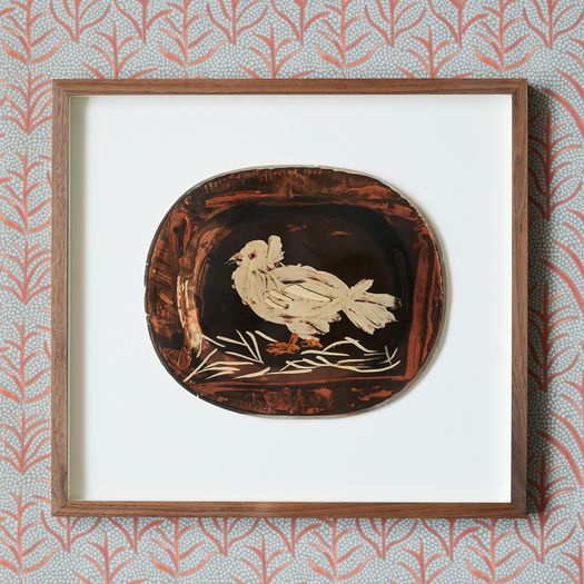 A set of eighteen polychrome prints after ceramic plates by Pablo Picasso from a rare limited edition Art Folio "Céramiques De Picasso