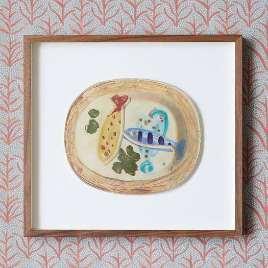 A set of eighteen polychrome prints after ceramic plates by Pablo Picasso from a rare limited edition Art Folio "Céramiques De Picasso