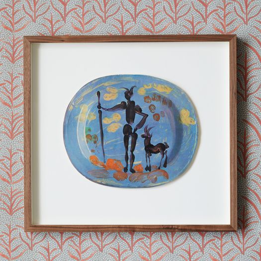 A set of eighteen polychrome prints after ceramic plates by Pablo Picasso from a rare limited edition Art Folio "Céramiques De Picasso