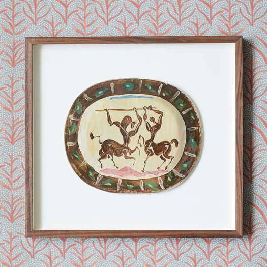 A set of eighteen polychrome prints after ceramic plates by Pablo Picasso from a rare limited edition Art Folio "Céramiques De Picasso