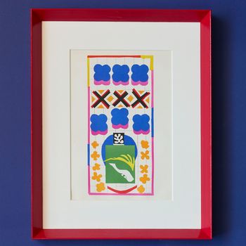 Poissons Chinois, 1958, a colour lithograph by Henri Matisse