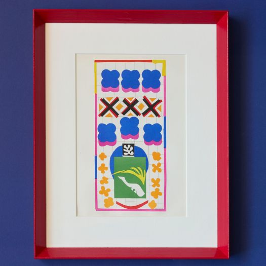 Poissons Chinois, 1958, a colour lithograph by Henri Matisse