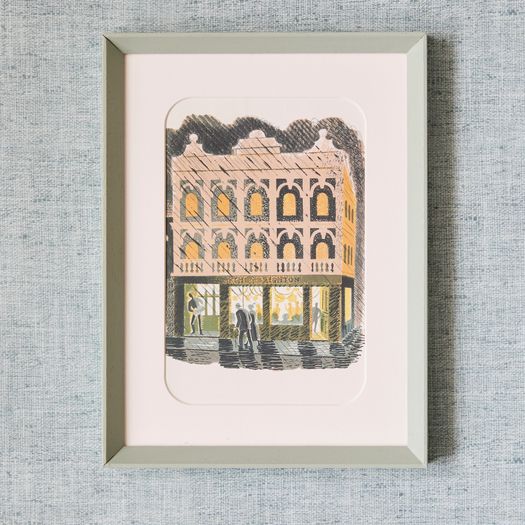 A set of twenty four colour lithographs which were created by Eric Ravilious (1903-1942) for High Street