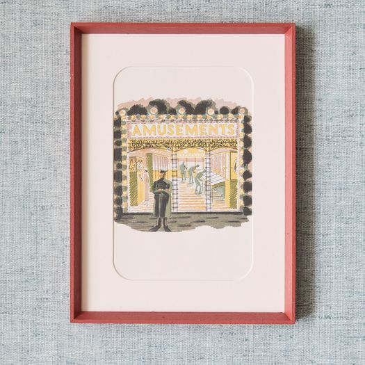 A set of twenty four colour lithographs which were created by Eric Ravilious (1903-1942) for High Street