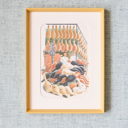 A set of twenty four colour lithographs which were created by Eric Ravilious (1903-1942) for High Street