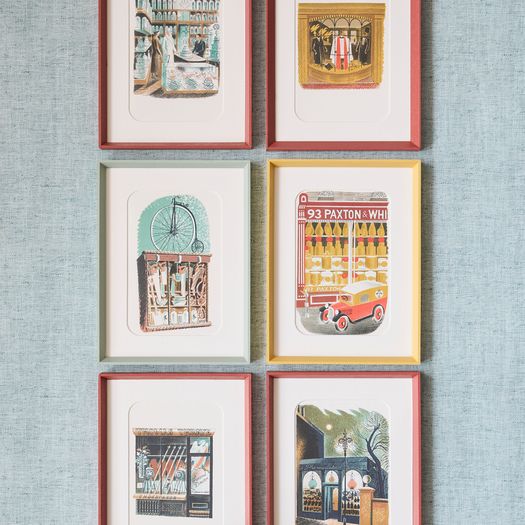 A set of twenty four colour lithographs which were created by Eric Ravilious (1903-1942) for High Street