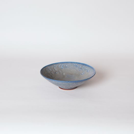 Partially unglazed bowl by Yngve Blixt