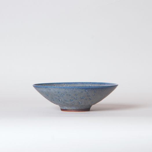 Partially unglazed bowl by Yngve Blixt