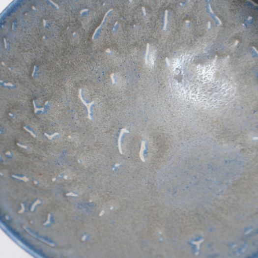 Partially unglazed bowl by Yngve Blixt