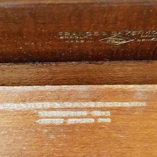 Sofa designed by Ole Wanscher for France & Daverkosen