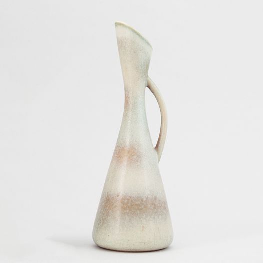 Tall grey jug by Gunnar Nylund (Swedish, 1904–1997)