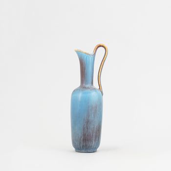Light blue jug by Gunnar Nylund (Swedish, 1904–1997)