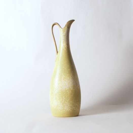 Yellow jug by Gunnar Nylund (Swedish, 1904–1997)