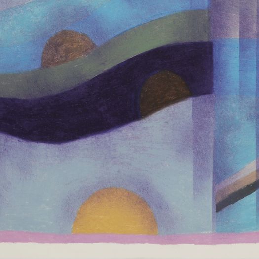 Abstract landscape 2 by Bernard Myers