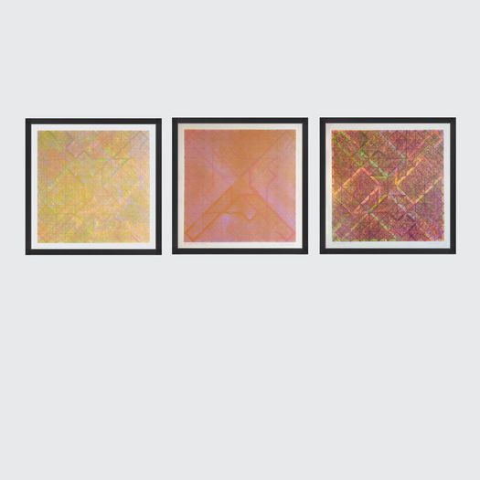 Set of 3 screen prints by David Leverett (British, 1938 - 2020)