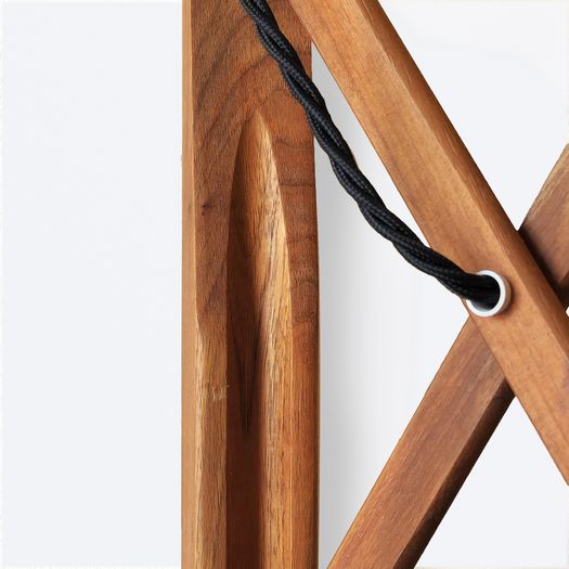 Small scissor concertina wall lamp designed by Erik Hansen