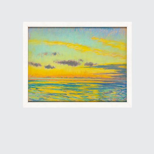 Seascape with sunset by William Samuel Horton (American, 1865 - 1936)