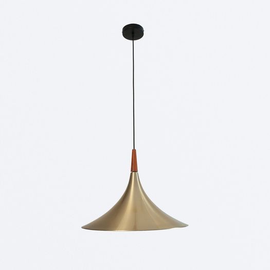 Pair of funnel shaped pendants