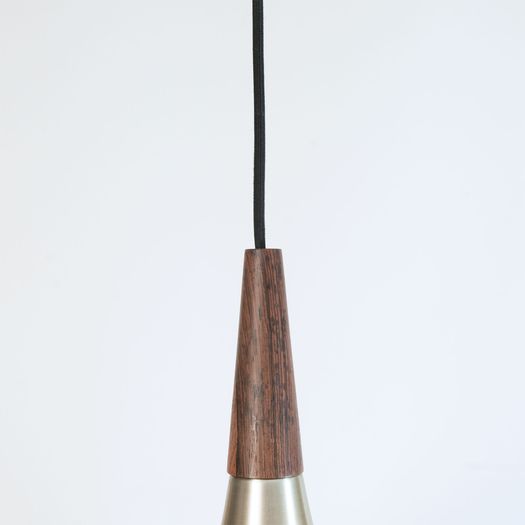 Pair of funnel shaped pendants