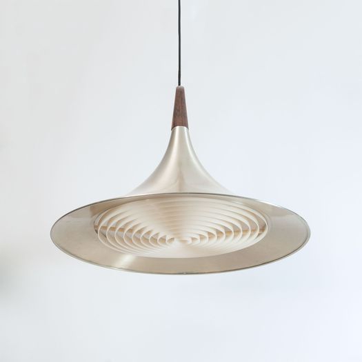 Pair of funnel shaped pendants