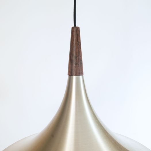 Pair of funnel shaped pendants