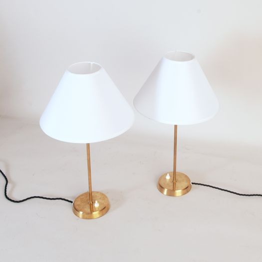 Pair of table lamps made by Falkenbergs Belysning