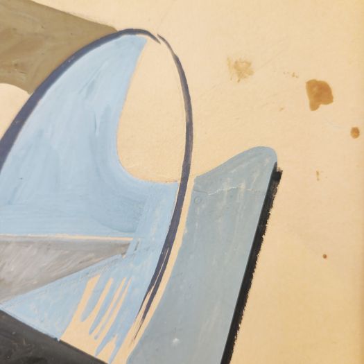 'Sintesi decorativa astratta del Premio Donatello, 1950' by Silvio Polloni