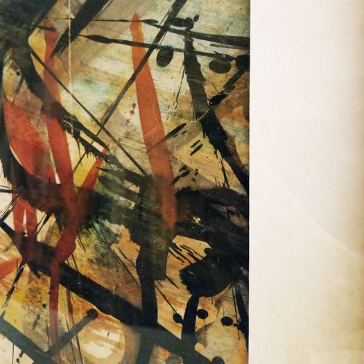 Abstract composition by Mario Fallani