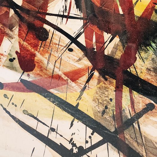 Abstract composition by Mario Fallani