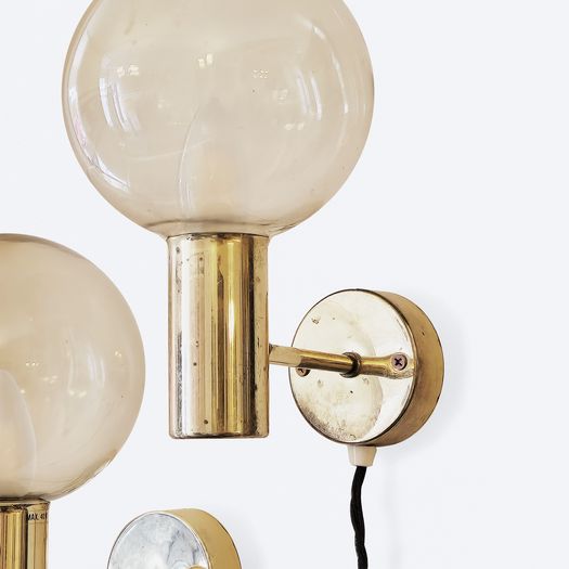 Pair of wall lamps designed by Hans-Agne Jakobsson