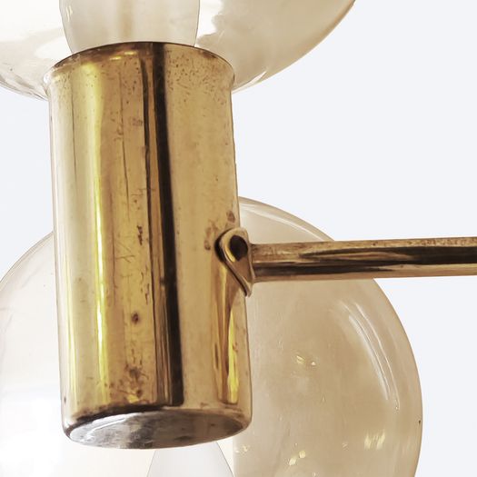 Pair of wall lamps designed by Hans-Agne Jakobsson