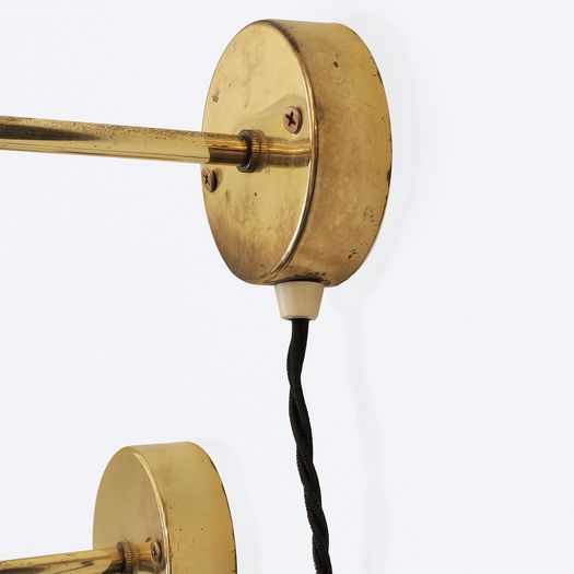 Pair of wall lamps designed by Hans-Agne Jakobsson