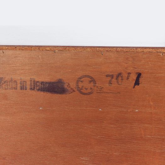 Vanity unit/bureau with mirror enclosed designed by Arne Wahl Iversen (Danish, 1927 - 2016)