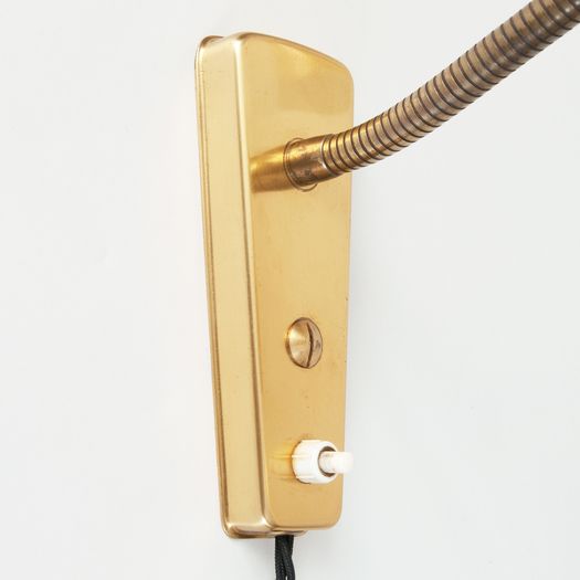 Pair of adjustable wall lamps