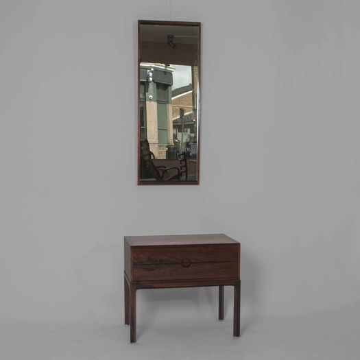 Chest of Drawers and Wall Mirror by Kai Kristiansen