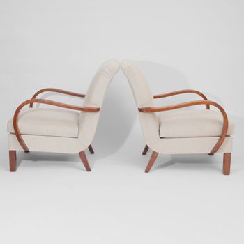 Pair of Swedish 1940s Armchairs