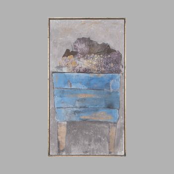'Tavolo frutte e foglie' by Piero Mosti