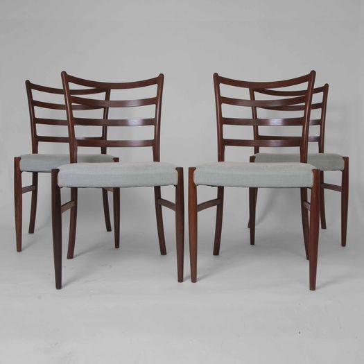 Danish 1960s Set of 4 Dining Chairs