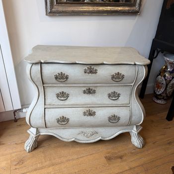Dutch 18th century bombe chest