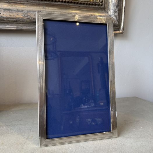 English hallmark silver picture frame