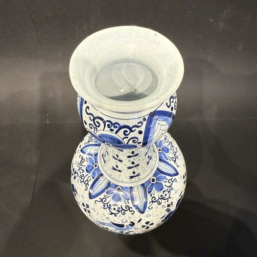 Pair of Delft vases