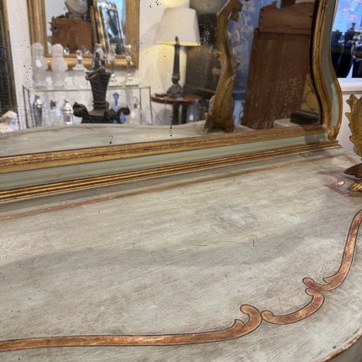 Venetian painted side cabinet in the manner of Pauly et Cie